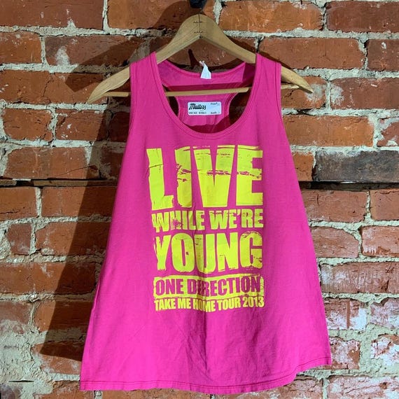 One Direction(ワンダイレクション) タンクトップ One Direction Autograph Tank Top Racer Back Loose Fit SHarry