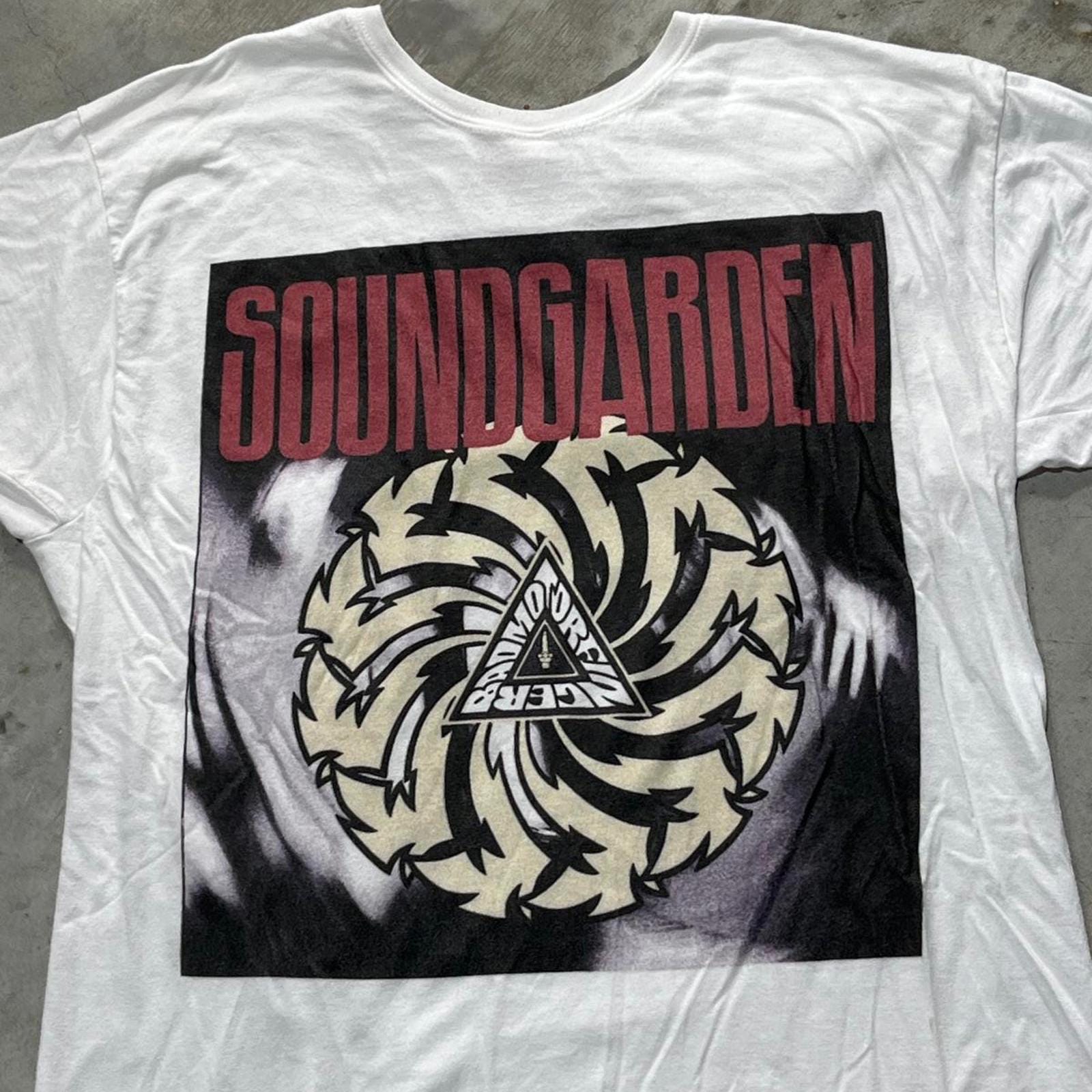 T-shirt Soundgarden ANTLERS Noir Homme Taille S - Neuf Avec étiquettes, Matière Mixte, Fan De Grunge