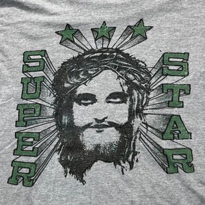 Tweedehands groot T-shirt Jesus Christ Superstar met print