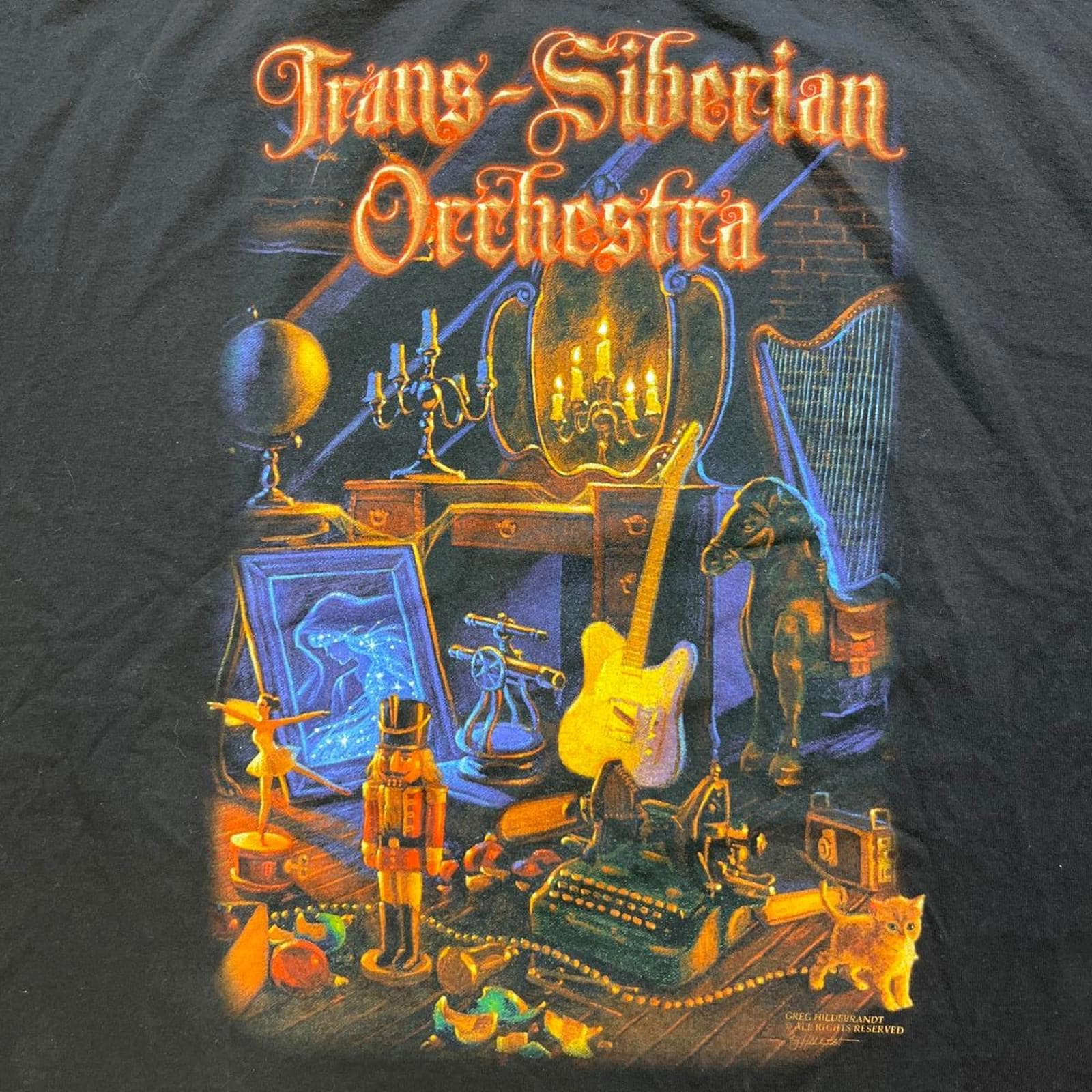 Camiseta da banda Trans-Siberian Orchestra usada tamanho 2XL