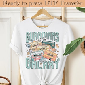 Guardians of the Galaxy DTF Transfer, Guardians Galaxy Cassette Dtf, Vintage Concert Shirt, Star Wars Shirt, Star Wars Dtf, Retro Shirt Dtf