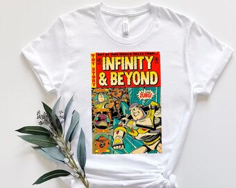 Toy Story To Infinity and Beyond Ready To Press Dtf Transfer,Buzz Lightyear Press, Sheriff Woody DTF, Toy Story Birthday, Disney Friends DTF