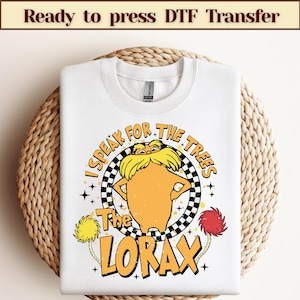 Lesen über Amerika DTF, Lorax Ich spreche für die Bäume DTF, Dr. Seuss Geburtstagsfeier Shirt, Dr. Cat Book Shirt, Lesetag Liebhaber Shirt, Lorax Shirt