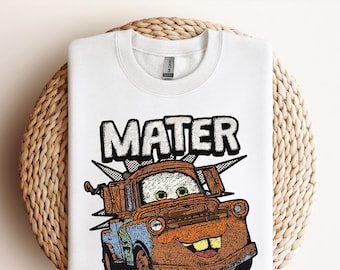 Retro Cars DTF, Retro Tow Mater DTF Transfer, Tow Mater Dtf, Tow Mater Shirt, Radiator Springs, Retro Mater Dtf,Mater Shirt,Cars Dtf Tansfer
