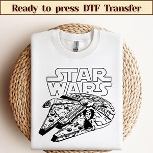 Disney Star Wars Millennium Falcon DTF,Star Wars Group DTF,Mandalorian DTF,Star Wars Shirt,Darth Vader Tee,Galaxy&#39;s Edge Shirt,Birthday Gift