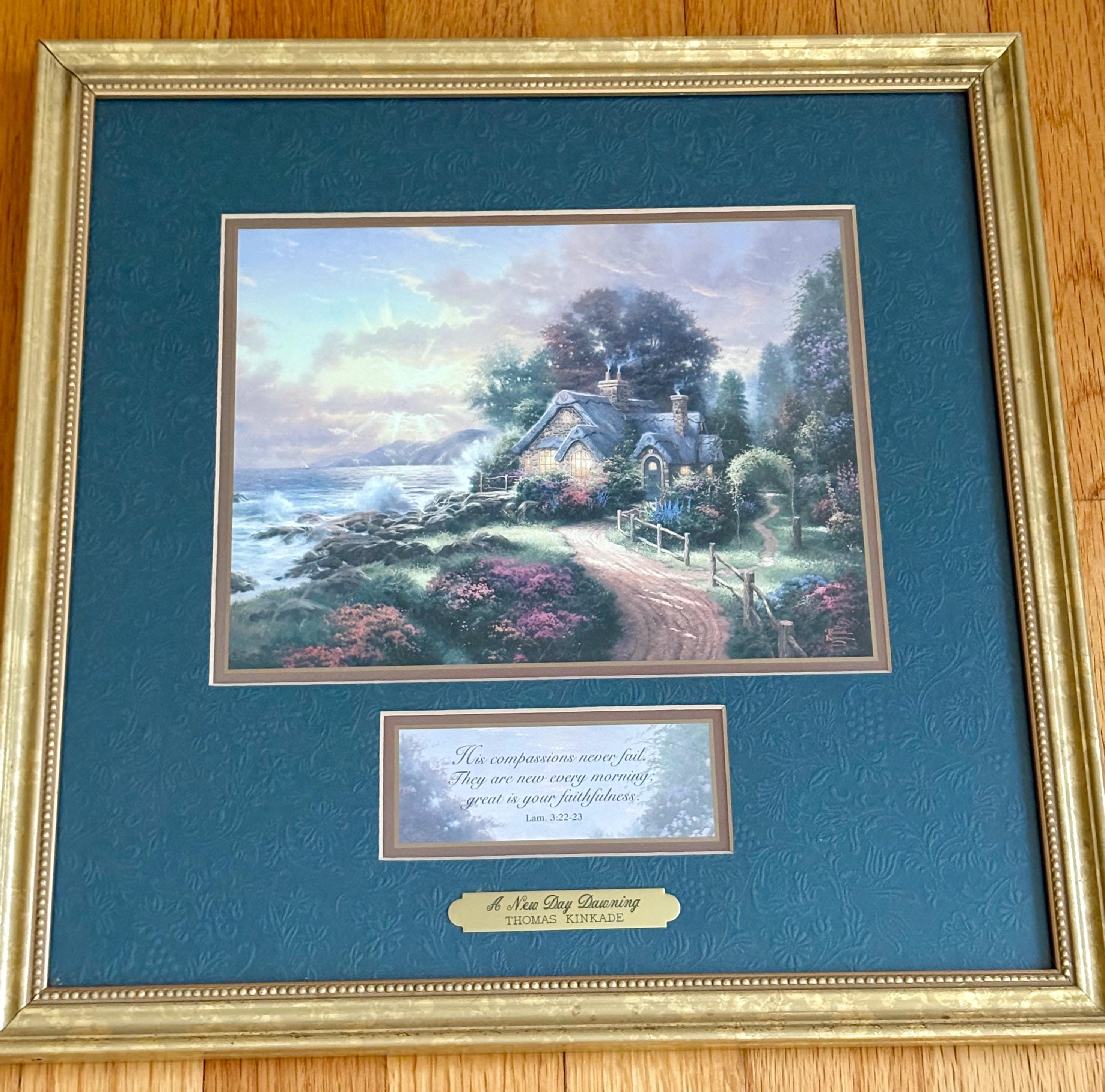 Thomas Kinkade Framed Lithograph - Etsy