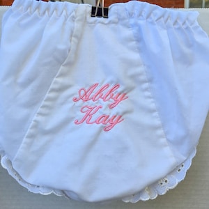 Personalized Baby Bloomers/Diaper Covers