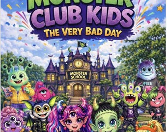 Monster Club Kids: The Very Bad Day Junior Chapter Book, Monster School Story