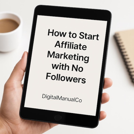 Affiliate Marketing Guide for Beginners No Followers Needed Digital Download PDF
