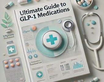 GLP-1-gids voor gewichtsverlies | Ozempic, semaglutide, tirzepatide (digitale download)