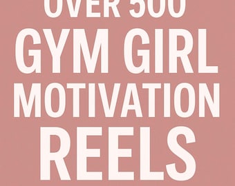 500+ motivatiehaspels voor gymmeisjes | Fitnesscontent (digitale download)