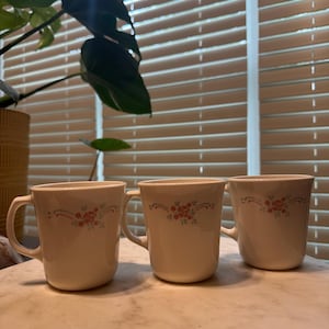 Corelle English Breakfast Mugs