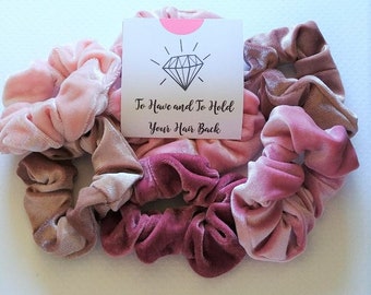 bridesmaid scrunchies