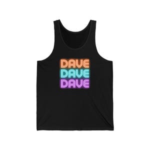 Dave Matthews Band Unisex Jersey Tank