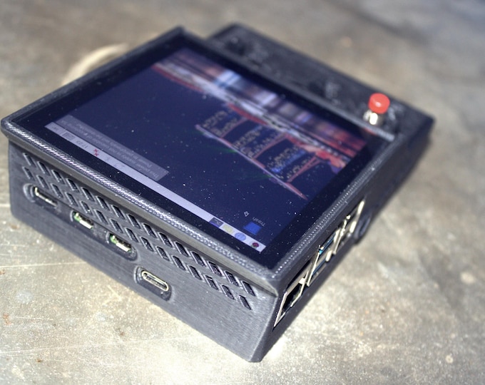 Ultipi5000 Cyberdeck Build - Portable Raspberry Pi 5 With 4 Inch Touch ...