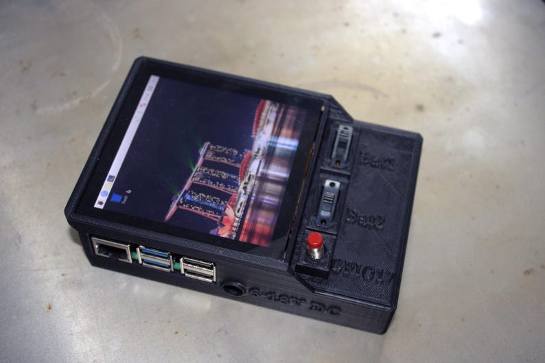 Ultipi5000 Cyberdeck Build - Portable Raspberry Pi 5 With 4 Inch Touch ...