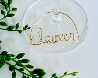 Wine charms Personalised. Wine Glass Charms. Customized wedding favour. Personalised wedding charms.M