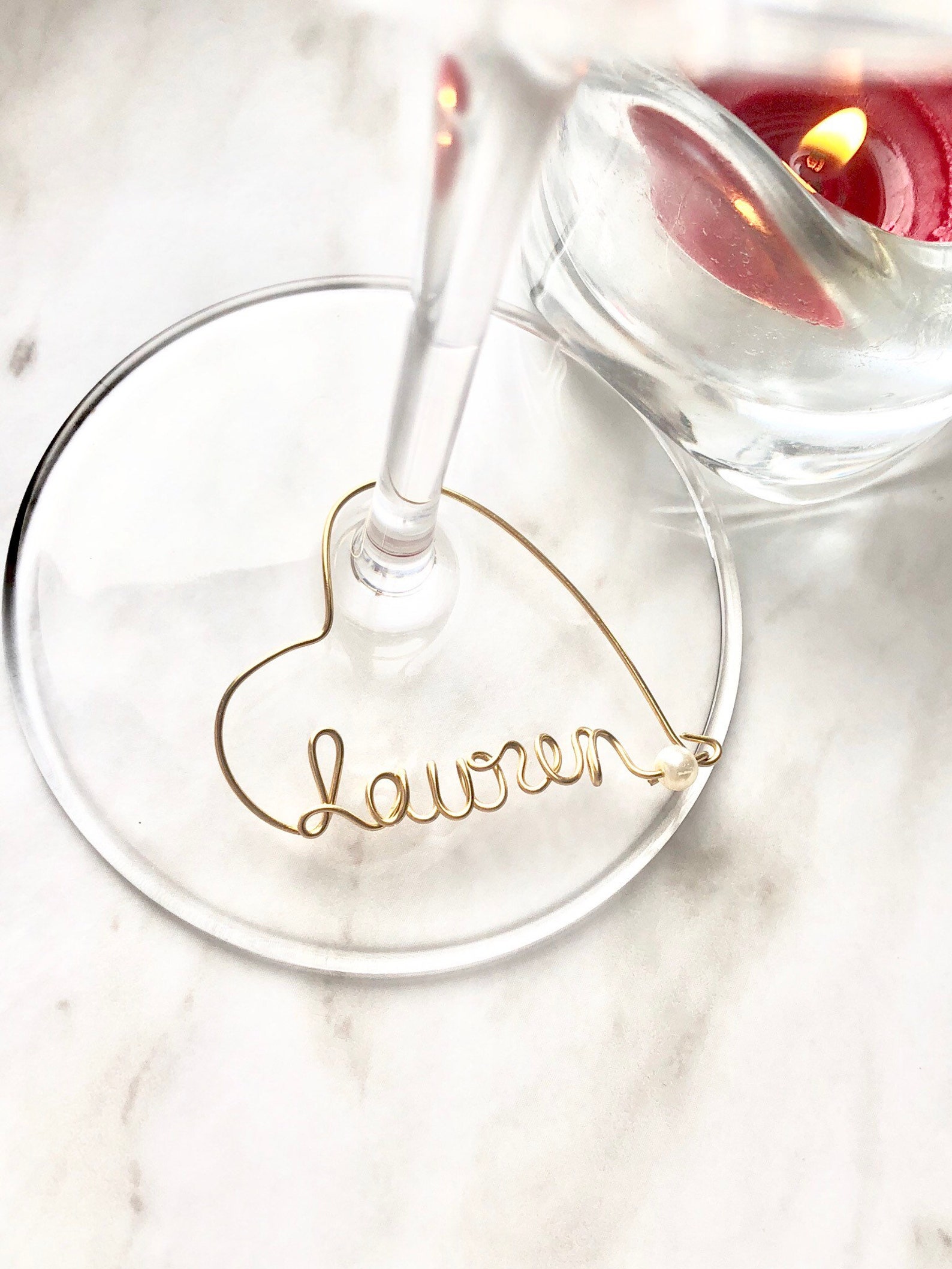 Wine Glass Tags Custom Wine Charms Wedding Wine Charms.08 Etsy