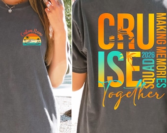 Matching Vacation Shirts, Cruise Squad Family Trip T-Shirt, Custom Cruise 2026 Shirt, Personalized Cruise Squad, Summer Trip Group Outfit