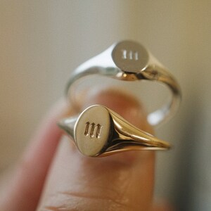 Initial Signet Ring *made-to-order