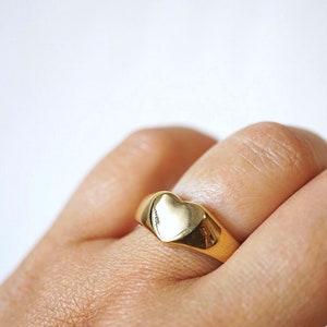 SALE Carina Signet Ring ready-to-ship image 1