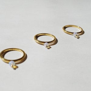 SALE - Archive Avery Ring - Moonstone *ready-to-ship