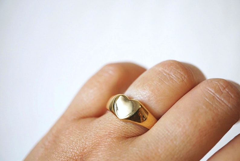 SALE Carina Signet Ring ready-to-ship image 1