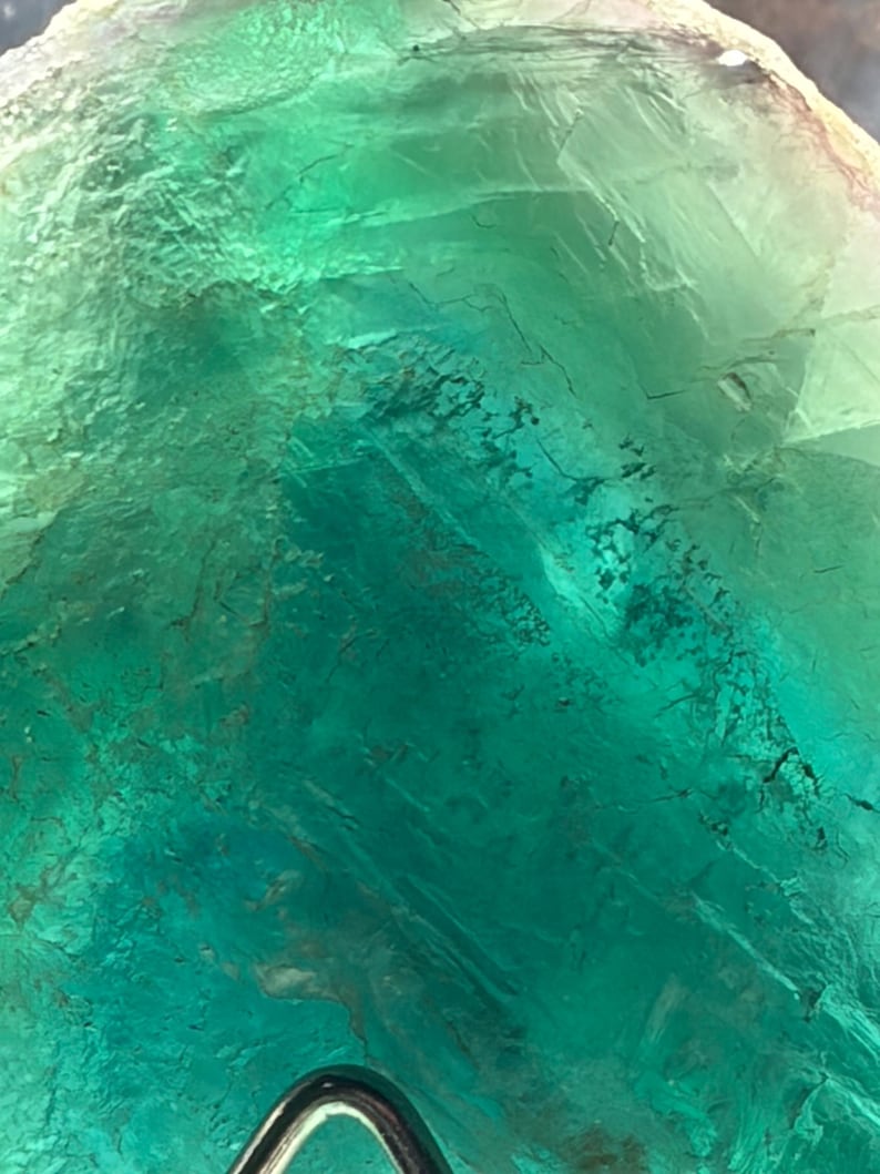 Green Sugar Fluorite Specimen image 4