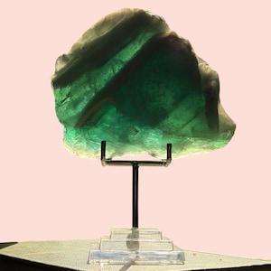 Green Sugar Fluorite Specimen image 1