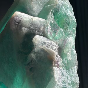 Green Sugar Fluorite Specimen image 5