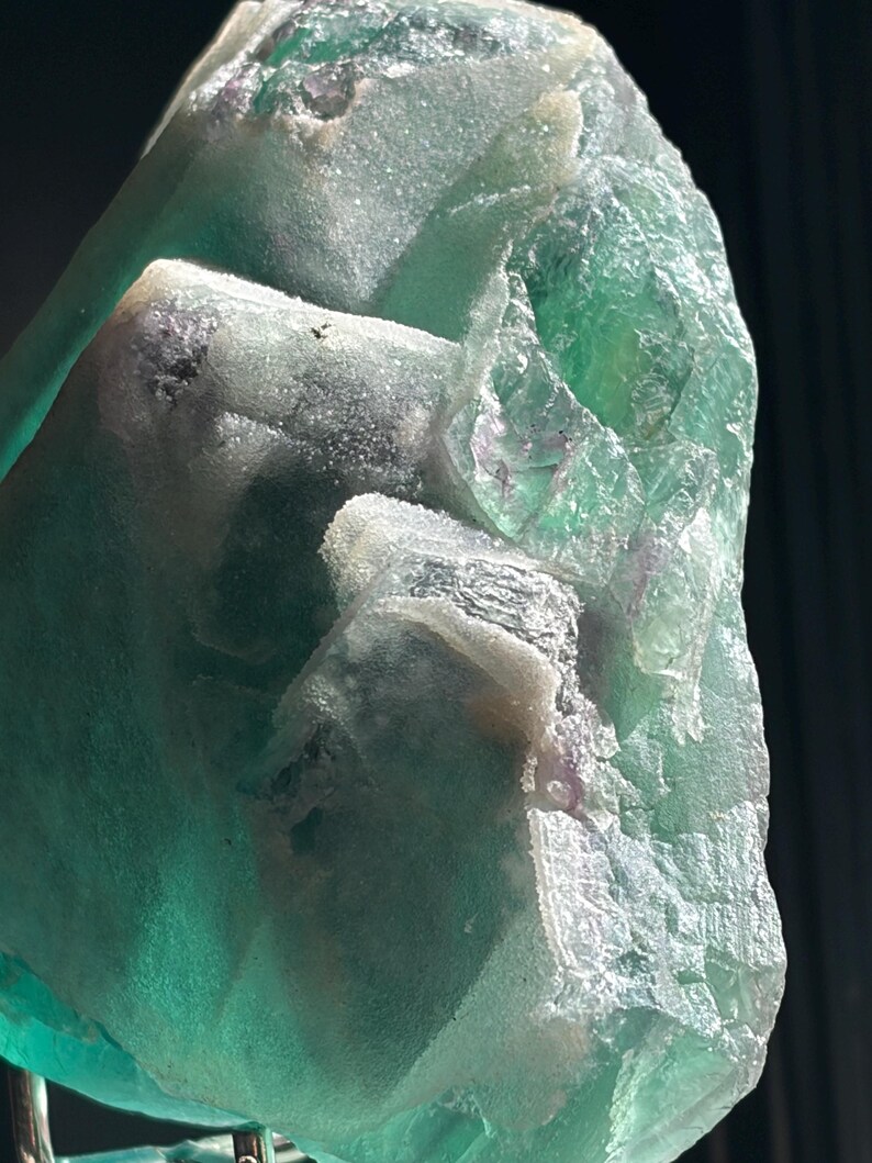 Green Sugar Fluorite Specimen image 5