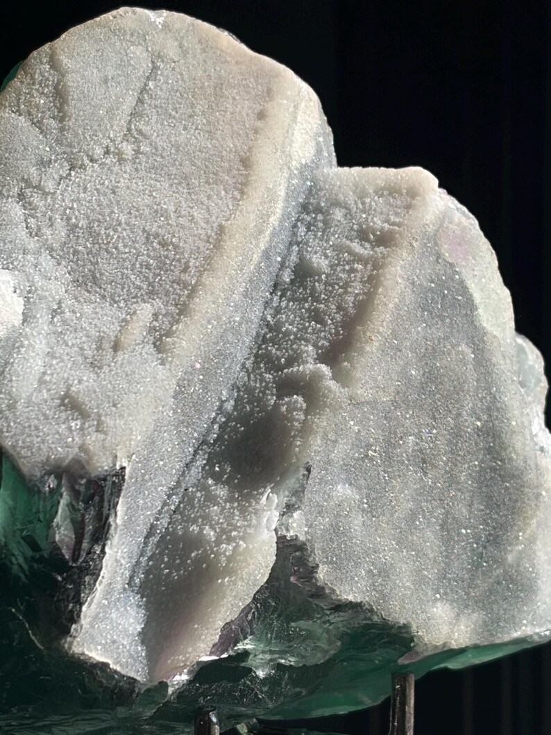 Green Sugar Fluorite Specimen image 6