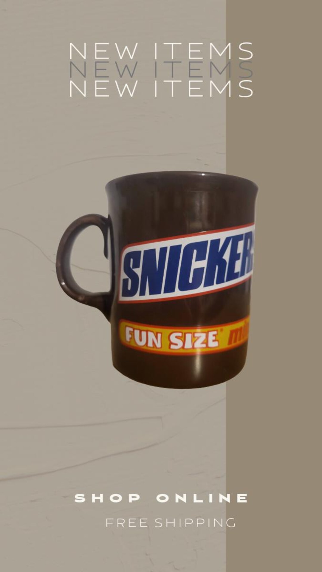 Vintage Cadburys Snickers Chocolate Vintage Coffee Mug Kitchenalia ...