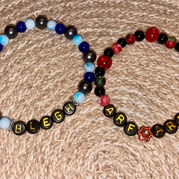 Metal Band/Concert/Festival Handmade Bracelet: Personalized Name, Song, or Lyric
