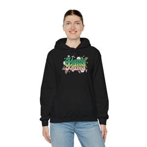 Hoodie Mama Hooded Sweatshirt, Cozy Mother&#39;s Day Gift, Family Celebration Casual Spring Fashion Gift for Mom