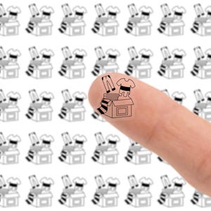 30 mini adesivos para doação de ícones - Folhas de adesivos transparentes e brilhantes para planejador | Presente fofo para ela, perfeito para BoJu, Erin Condren, pronto para papel alumínio