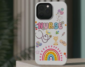 Nurse Phone Case, Cute Phone Protection, Gift for Healthcare Workers, Nurse Appreciation Week, Fun and Functional, Gift for Nurse