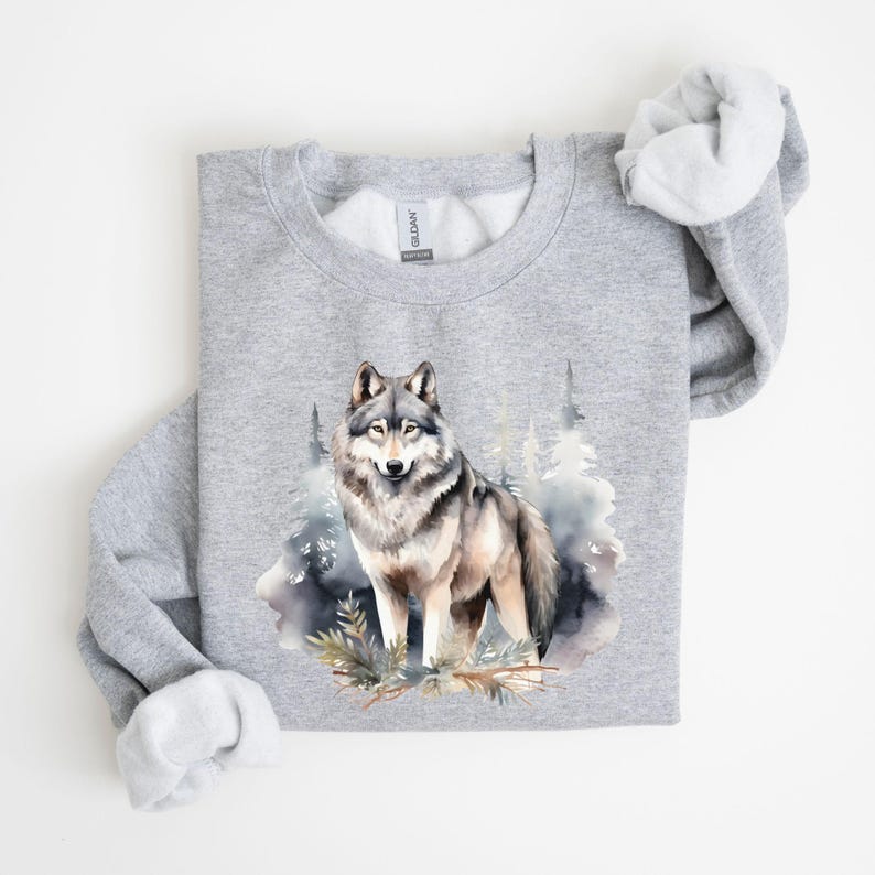 Collana con lupo, ciondolo in oro con lupo, regalo per lei