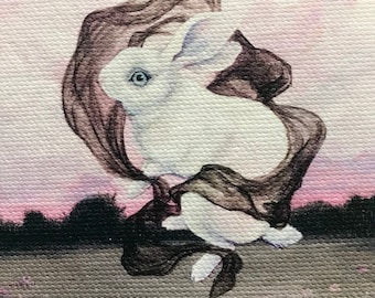 Apparition at Dusk - Mini Canvas Print
