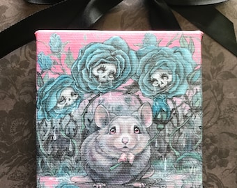 Cry About It - mini canvas mouse print