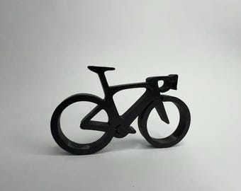 Mini Road Bike 3D Printed Bike Keychain