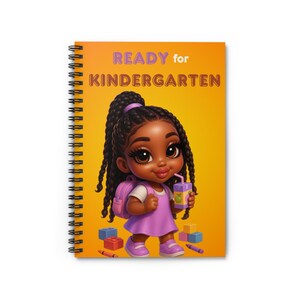 Cuaderno espiral para jardín de infantes: perfecto para estudiantes jóvenes, útiles escolares, diarios infantiles, regreso a clases, regalo para niños en edad preescolar.