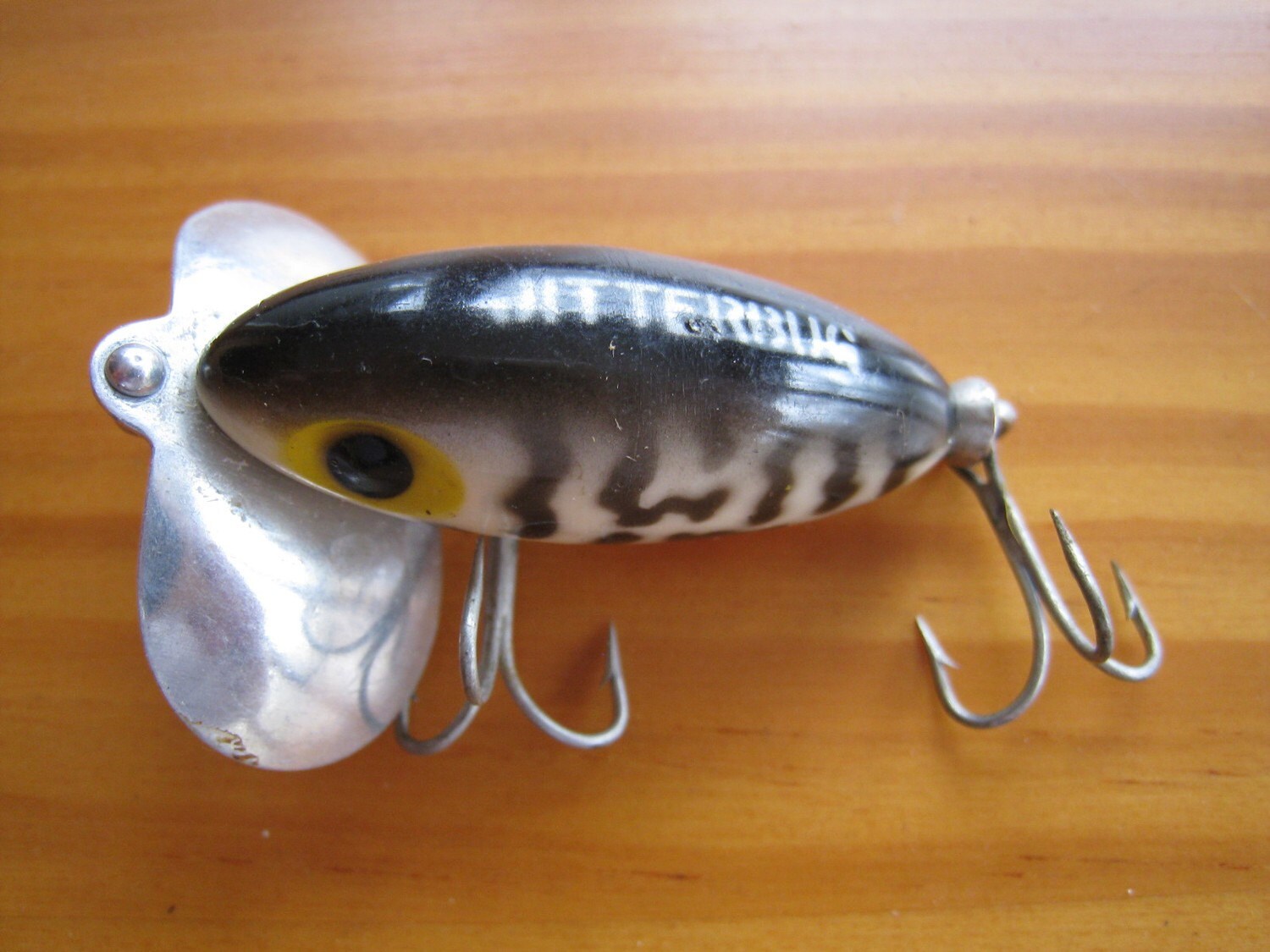 VINTAGE FRED ARBOGAST Jitterbug Fishing Lure Akron Ohio, USA Patent#  Collectible $19.95 - PicClick