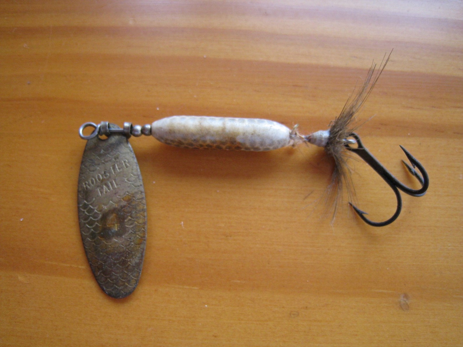Vintage Rooster Tail Fishing Lure Etsy