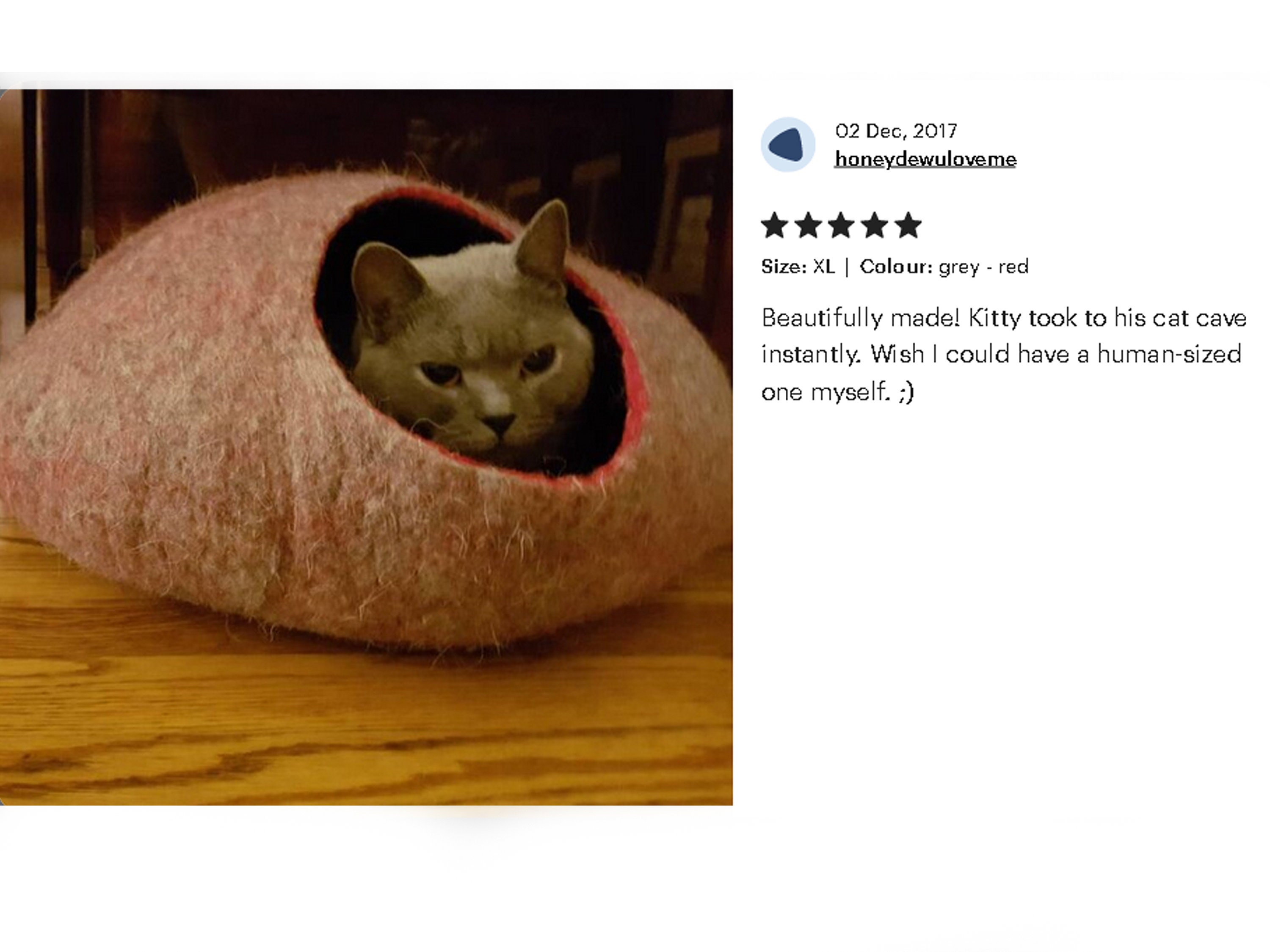 Human sized sales cat cave