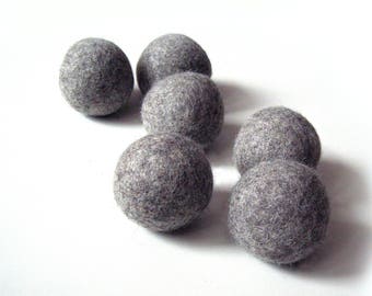 XL Wool Dryer Balls Supernatural Laundry Softener, Reusable, Non-Allergenic, Chemical-Free, Reduces Clothing Wrinkles and Saves Drying Time