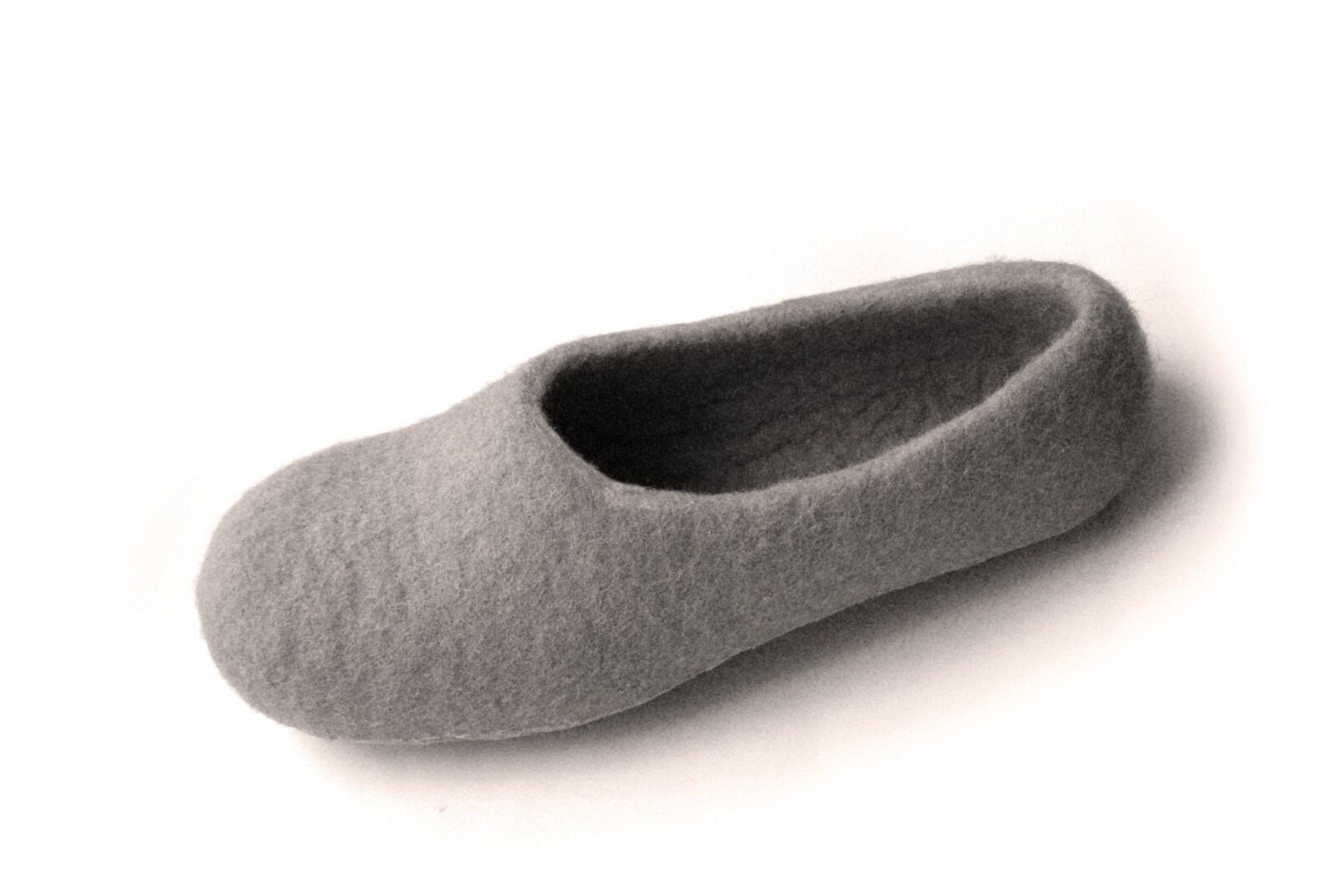 Women House Shoes Felted Wool Natural Slippers Felted Shoes Etsy