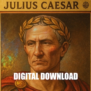 The Legacy of Julius Caesar – Holographic Card of a Roman Legend | Historical Collector’s Art