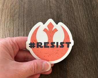 Resist Vinyl Sticker - Waterproof, Fade Resistant