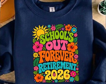 Pensioen 2026, png-bestand, Groovy Teacher-shirt, Varsity Football Leopard-ontwerp (digitale download)